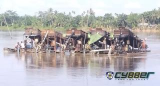 Menjamurnya PETI di Inhu, Sejumlah Kawasan Jantung Sungai Juga DAS Tengah Rusak dan mengkhawatirkan